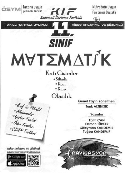 MATEMATİK KATI CİSİMLER OLASILIK Vega Efsanesi