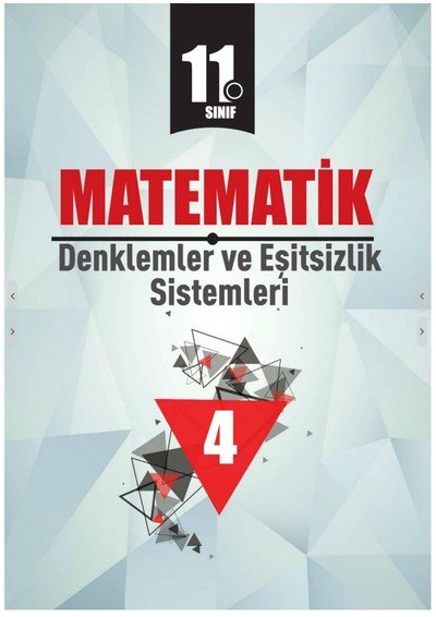 MATEMATİK DENKLEMLER VE EŞİTSİZLİK SİSTEMLERİ Vega Efsanesi