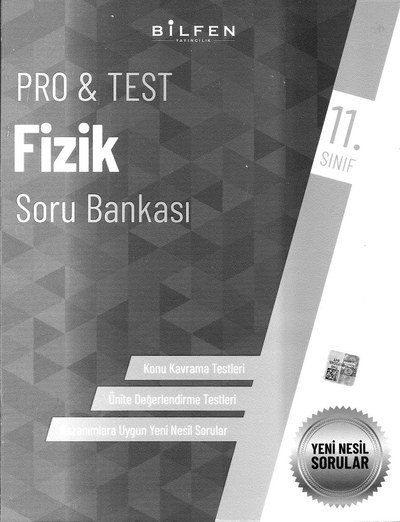 PRO & TEST FİZİK SORU BANKASI