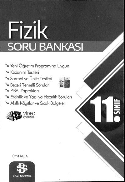 FİZİK SORU BANKASI VİDEO ÇÖZÜMLÜ Vega Efsanesi