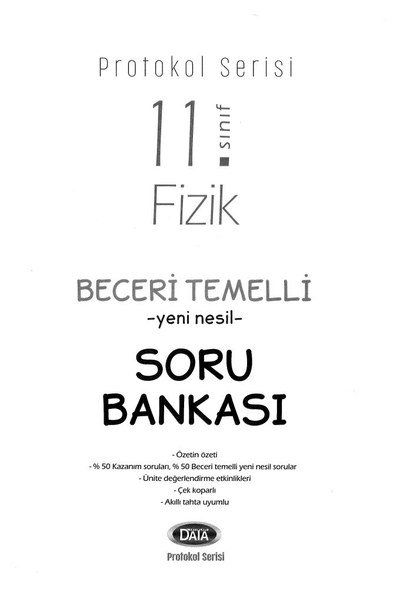 FİZİK BECERİ TEMELLİ YENİ NESİL SORU BANKASI