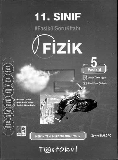 FİZİK FASİKÜL SORU KİTABI Vega Efsanesi