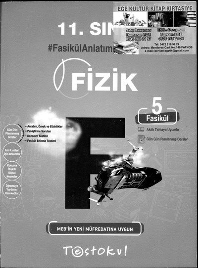 FİZİK FASİKÜL ANLATIM KİTABI Vega Efsanesi