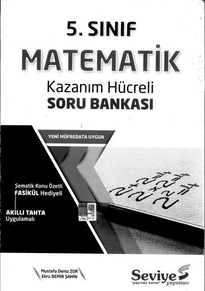 MATEMATİK KAZANIM HÜCRELİ SORU BANKASI