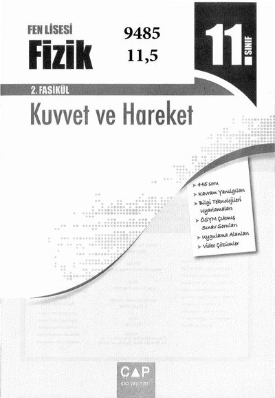FİZİK 2. FASİKÜL KUVVET VE HAREKET