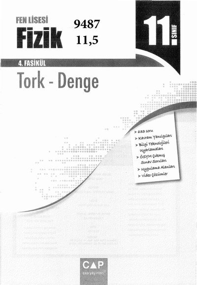 FİZİK 4. FASİKÜL TORK DENGE