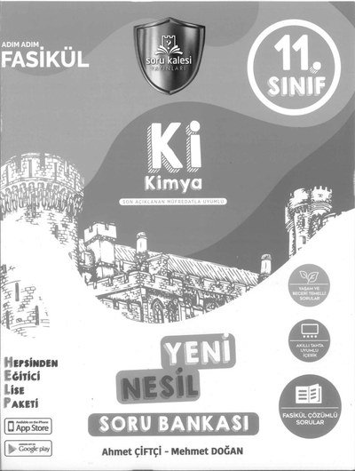 Kİ KİMYA YENİ NESİL SORU BANKASI Vega Efsanesi