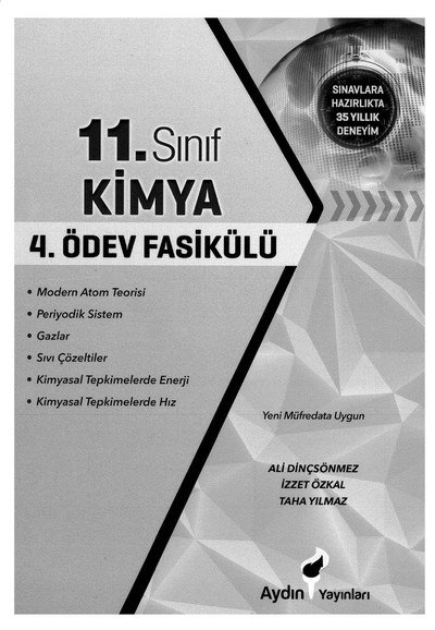 KİMYA 4. ÖDEV FASİKÜLÜ Vega Efsanesi