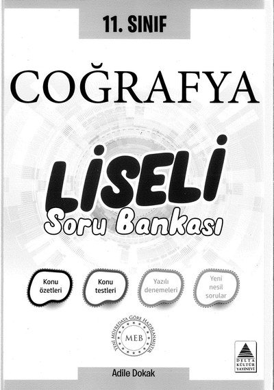 COĞRAFYA LİSELİ SORU BANKASI Vega Efsanesi