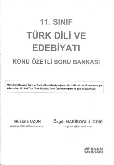 TÜRK DİLİ VE EDEBİYATI KONU ÖZETLİ SORU BANKASI Vega Efsanesi