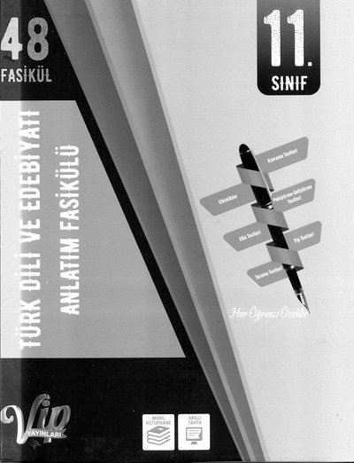 TÜRK DİLİ VE EDEBİYATI ANLATIM FASİKÜLÜ 48 FASİKÜL