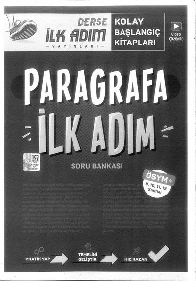 PARAGRAFA İLK ADIM SORU BANKASI Vega Efsanesi