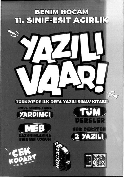 EŞİT AĞIRLIK YAZILI VAAR! TÜM DERSLER HER DERSTEN 2 YAZILI Vega Efsanesi