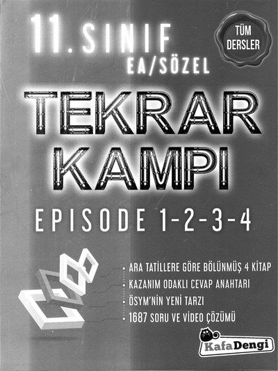 EA/SÖZEL TEKRAR KAMPI EPISODE 1-2-3-4 Vega Efsanesi