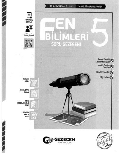 FEN BİLİMLERİ SORU GEZEGENİ Vega Efsanesi