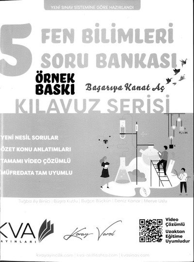 FEN BİLİMLERİ SORU BANKASI Vega Efsanesi