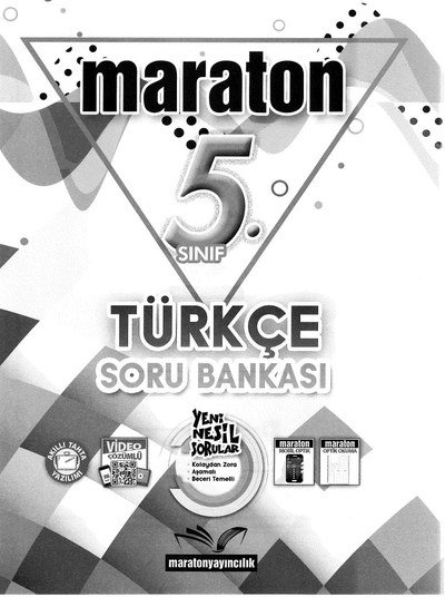 MARATON TÜRKÇE SORU BANKASI Vega Efsanesi