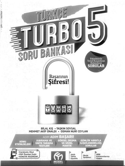 TÜRKÇE TURBO SORU BANKASI Vega Efsanesi
