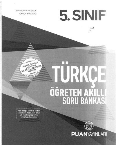 TÜRKÇE ÖĞRETEN AKILLI SORU BANKASI Vega Efsanesi