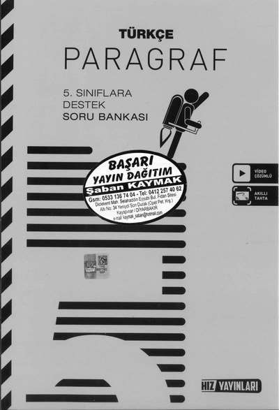 TÜRKÇE PARAGRAF SORU BANKASI Vega Efsanesi