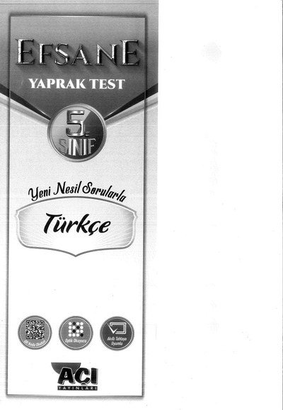 EFSANE TEST TÜRKÇE Vega Efsanesi