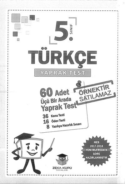 TÜRKÇE YAPRAK TEST