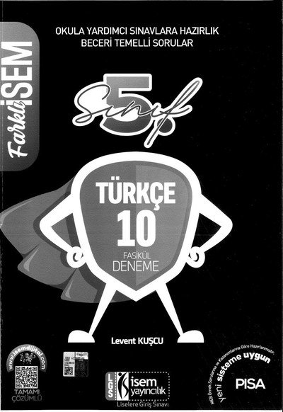TÜRKÇE 10 FASİKÜL DENEME Vega Efsanesi