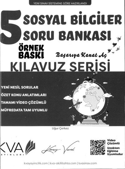 SOSYAL BİLGİLER SORU BANKASI KILAVUZ SERİSİ Vega Efsanesi