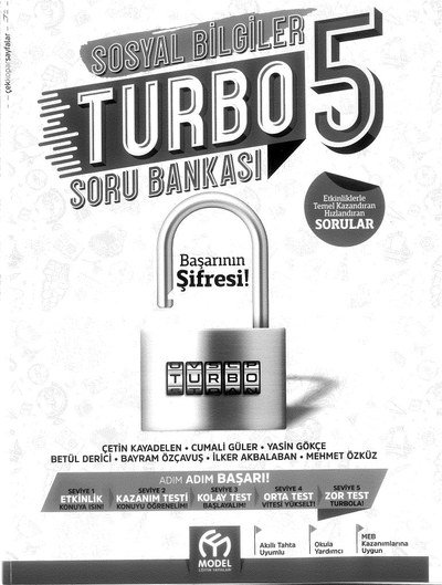 SOSYAL BİLGİLER TURBO SORU BANKASI Vega Efsanesi