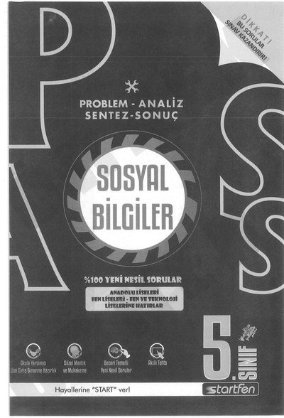 SOSYAL BİLGİLER %100 YENİ NESİL SORULAR