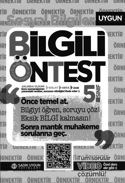 BİLGİLİ ÖNTEST SOSYAL BİLGİLER