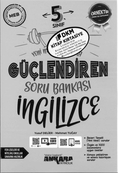 GÜÇLENDİREN SORU BANKASI İNGİLİZCE
