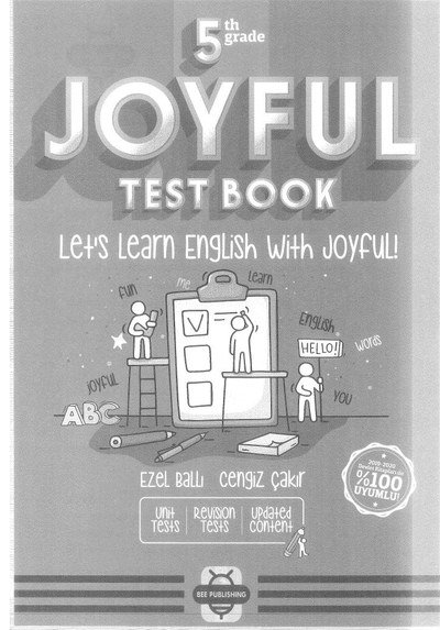 JOYFUL TEST BOOK Vega Efsanesi