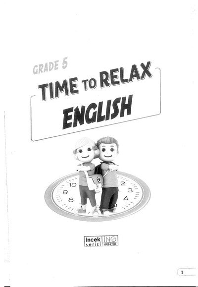 TIME TO RELAX ENGLISH