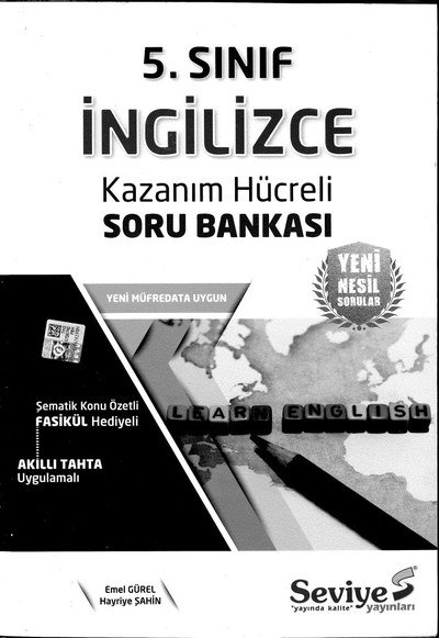 İNGİLİZCE KAZANIM HÜCRELİ SORU BANKASI Vega Efsanesi