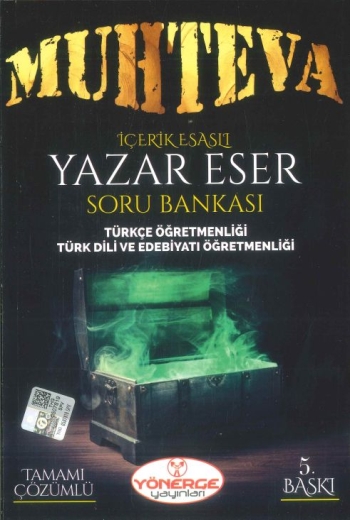 MUHTEVA İÇERİK ESASLI YAZAR ESER SORU BANKASI Vega Efsanesi