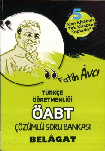 BELAGAT TAMAMI ÇÖZÜMLÜ SORU BANKASI (FATİH AVCI) Vega Efsanesi