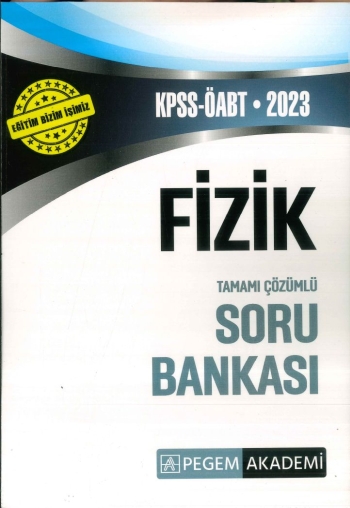 FİZİK TAMAMI ÇÖZÜMLÜ SORU BANKASI Vega Efsanesi