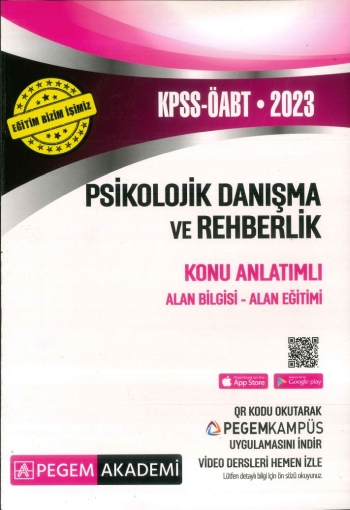 PDR KONU ANLATIMLI ALAN BİLGİSİ - ALAN EĞİTİMİ