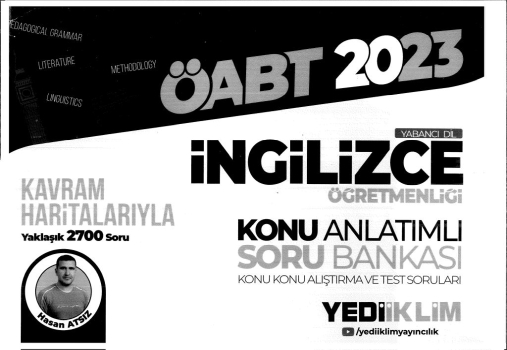 İNGİLİZCE ÖĞRETMENLİĞİ KONU ANLATIMLI SORU BANKASI