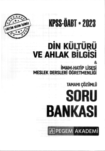 DİKAB TAMAMI ÇÖZÜMLÜ SORU BANKASI