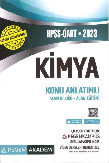 KİMYA KONU ANLATIMLI ALAN BİLGİSİ ALAN EĞİTİMİ Vega Efsanesi