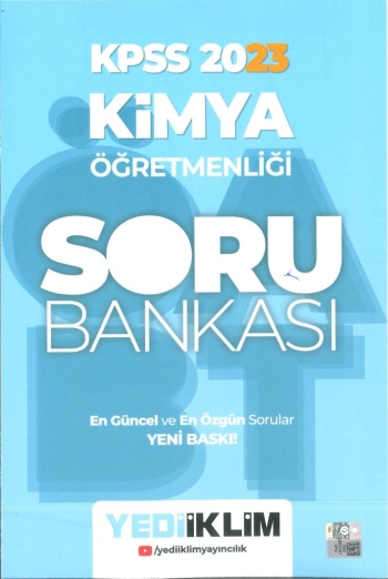 KİMYA ÖĞRETMENLİĞİ SORU BANKASI Vega Efsanesi