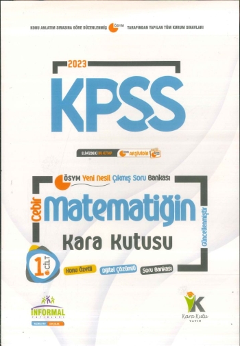 MATEMATİĞİN KARA KUTUSU (CEBİR) CİLT 1 Vega Efsanesi