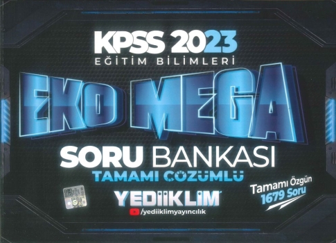 EKO MEGA TAMAMI ÇÖZÜMLÜ 1679 SORU Vega Efsanesi