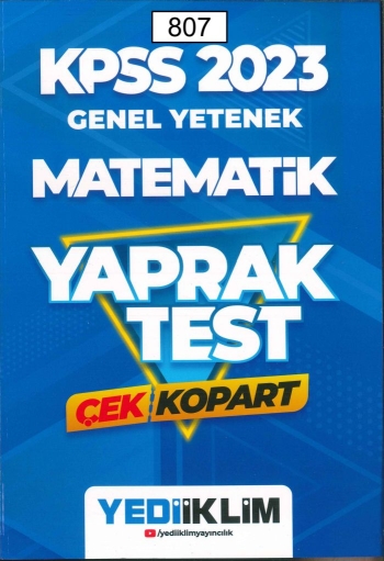 MATEMATİK ÇEK KOPART YAPRAK TEST Vega Efsanesi
