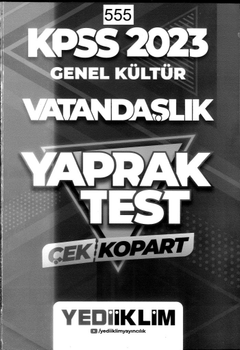 VATANDAŞLIK ÇEK KOPART YAPRAK TEST Vega Efsanesi