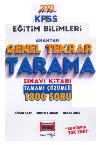ANAHTAR GENEL TEKRAR TARAMA 1800 TAMAMI ÇÖZÜMLÜ SORU Vega Efsanesi