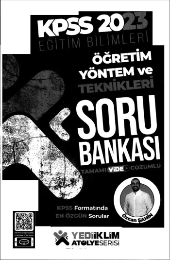 ATÖLYE SERİSİ ÖĞRETİM YÖNTEM VE TEKNİKLERİ SORU BANKASI Vega Efsanesi