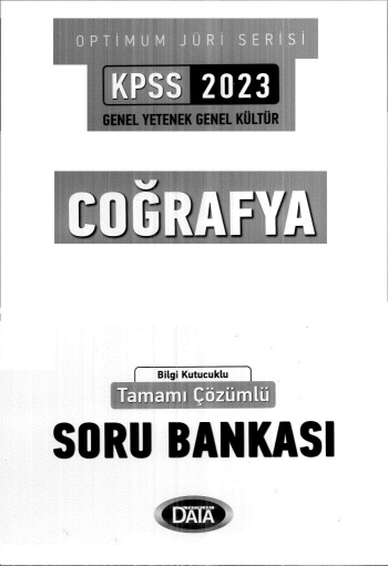 OPTİMUM JÜRİ SERİSİ COĞRAFYA ÇÖZÜMLÜ SORU BANKASI Vega Efsanesi